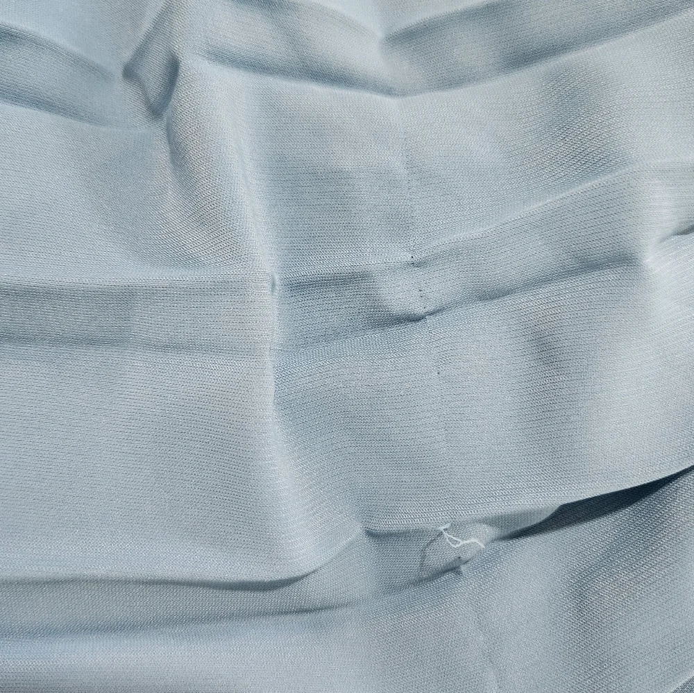 New Anthropologie Mare Mare Pleated Maxi Dress Cobalt Blue size L - Picture 8 of 14